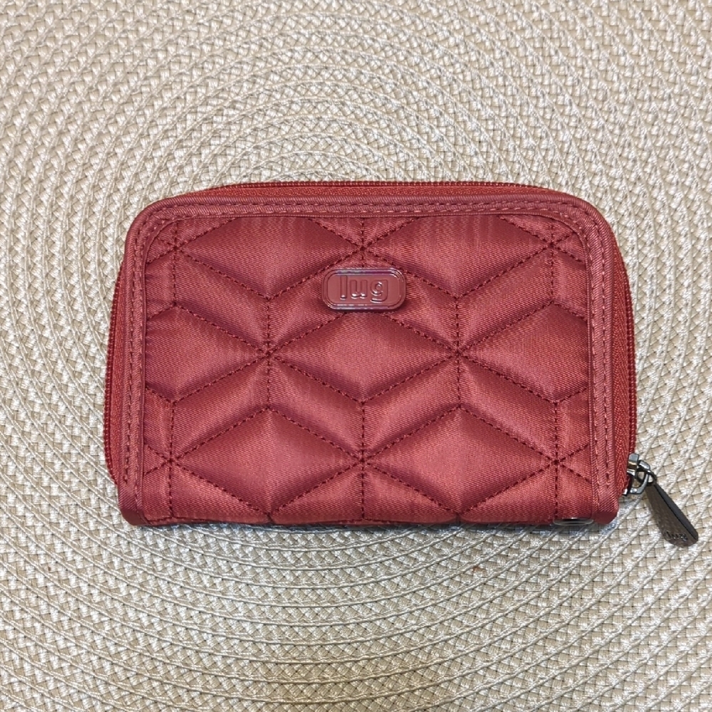 Quilted Red Wallet